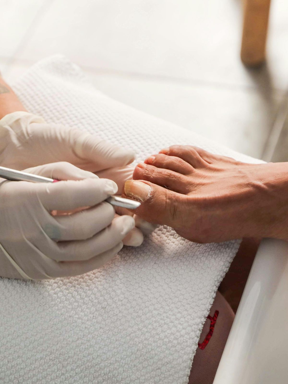 Medical pedicure