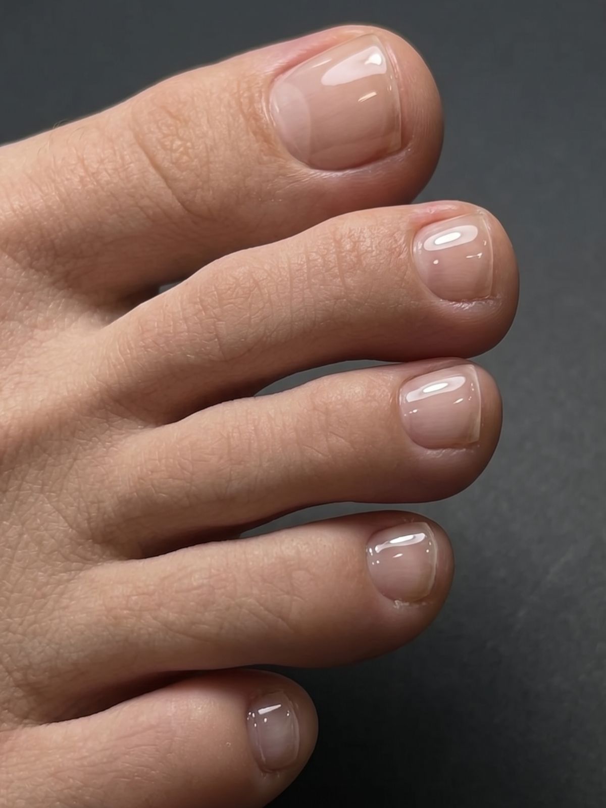 Pedicure result at Nails Lindes